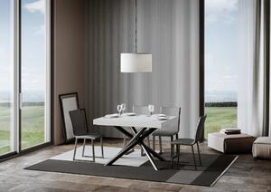 Tavolo 130x90x77 cm Famas Fix Bianco Frassino