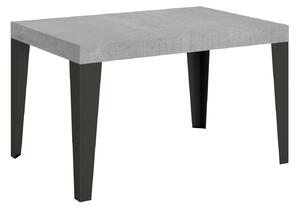 Tavolo Allungabile 140-224x80x77 cm Flame Cemento