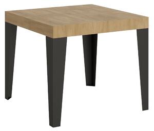 Tavolo Allungabile 90-246x90x77 cm Flame Quercia Naturale