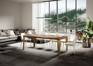 Tavolo Allungabile 160-264x90x77 cm Flame Quercia Naturale