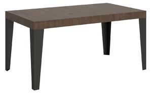 Tavolo Allungabile 160-244x80x77 cm Flame Noce