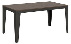 Tavolo Allungabile 160-264x90x80 cm Flame Evolution Noce