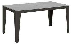 Tavolo Allungabile 160-264x90x80 cm Flame Evolution Cemento
