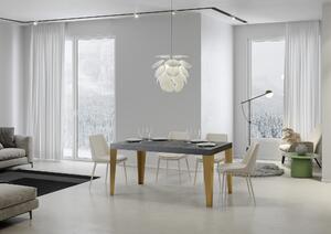 Tavolo 180x90x77 cm Flame Fix Cemento