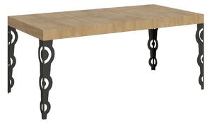 Tavolo Allungabile 180-284x90x77 cm Karamay Quercia Naturale