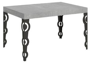 Tavolo Allungabile 140-244x80x77 cm Karamay Cemento