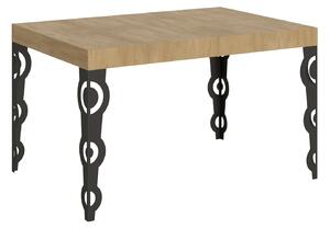 Tavolo Allungabile 140-244x80x77 cm Karamay Quercia Natura