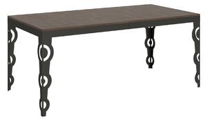 Tavolo Allungabile 180-284x90x80 cm Karamay Evolution Noce