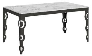 Tavolo Allungabile 160-264x90x80 cm Karamay Evolution Marmo