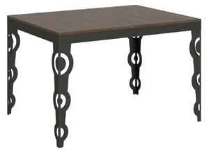 Tavolo Allungabile 120-224x90x80 cm Karamay Evolution Noce