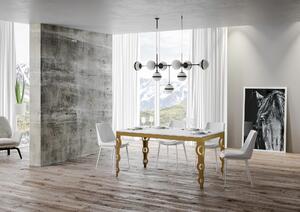 Tavolo Allungabile 120-224x90x80 cm Karamay Evolution Marmo