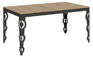 Tavolo Allungabile 160-264x90x80 cm Karamay Evolution Quercia Naturale