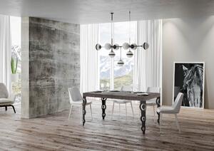 Tavolo 130x90x77 cm Tavolo Karamay Fix Noce