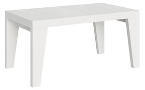 Tavolo Allungabile 160-264x90x77 cm Naxy Bianco Frassino