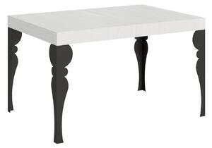 Tavolo Allungabile 140-224x80x77 cm Paxon Bianco Frassino