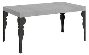 Tavolo Allungabile 160-244x80x77 cm Paxon Cemento