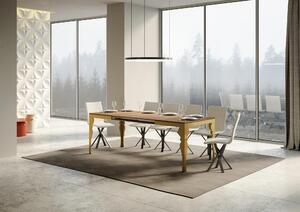 Tavolo Allungabile 120-224x90x80 cm Paxon Evolution Quercia Naturale