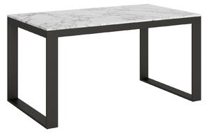 Tavolo Allungabile 160-264x90x80 cm Tecno Evolution Marmo