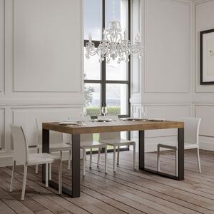 Tavolo 160x90x77 cm Tecno fix Noce