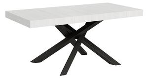 Tavolo Allungabile 180-284x90x77 cm Volantis Bianco Frassino