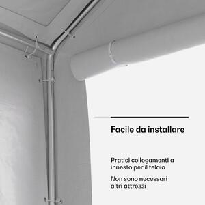 Blumfeldt Party Haven - Tenda, 598x296x280 cm, tessuto resistente alle intemperie, struttura in acciaio, facile montaggio, con pareti laterali