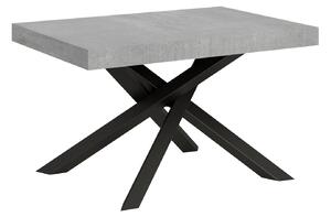 Tavolo Allungabile 120-224x90x77 cm Volantis Cemento