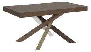 Tavolo Allungabile 160-264x90x77 cm Volantis Noce