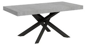 Tavolo Allungabile 180-284x90x77 cm Volantis Cemento