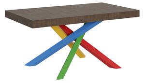 Tavolo Allungabile 160-264x90x77 cm Volantis Noce