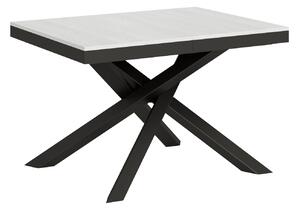 Tavolo Allungabile 120-224x90x80 cm Volantis Evolution Bianco Frassino