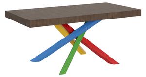 Tavolo Allungabile 180-284x90x77 cm Volantis Noce