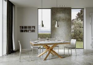 Tavolo Allungabile 160-264x90x80 cm Volantis Evolution Marmo