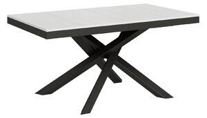Tavolo Allungabile 160-264x90x80 cm Volantis Evolution Bianco Frassino