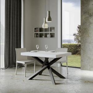 Tavolo 130x90x77 cm Volantis Fix Bianco Frassino