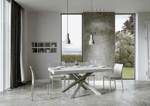 Tavolo 160x90x77 cm Volantis Fix Bianco Frassino