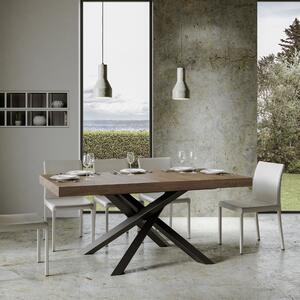 Tavolo 160x90x77 cm Volantis Fix Noce