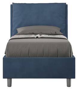 Letto Singolo 80x200 cm Senza Rete Antea Blu
