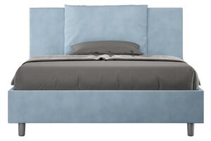 Letto Matrimoniale Francese 150x200 cm Senza Rete Antea Azzurro