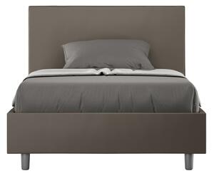 Letto 1 Piazza e Mezzo 120x190 cm Senza Rete Adele Cappuccino