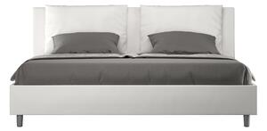 Letto Matrimoniale 160x190 cm con Rete Antea Bianco