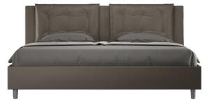 Letto Matrimoniale Extra Large 200x200 cm Senza Rete Annalisa Cappuccino