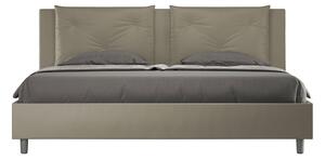 Letto Matrimoniale Extra Large 200x200 cm Senza Rete Appia Cappuccino