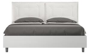 Letto Matrimoniale 160x190 cm Senza Rete Annalisa Egos Bianco