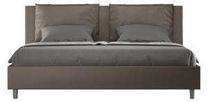 Letto Matrimoniale 160x190 cm Senza Rete Antea Cappuccino