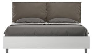 Letto Matrimoniale 160x190 cm Senza Rete Antea Egos Cappuccino