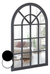 Casa Chic Savile specchio finestra francese, cornice di legno, 120 x 80 cm