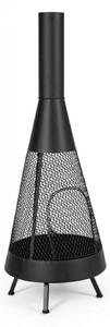 Braciere da Giardino Ø50x138h cm Efesto Nero