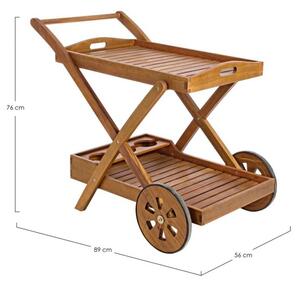 Carrello da Cucina 89x56x76h cm Noemi