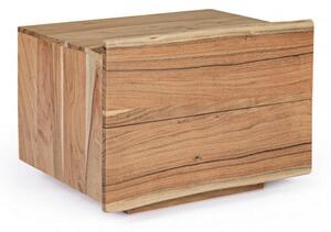 Comodino 2 Cassetti 60x45x45h cm Aron