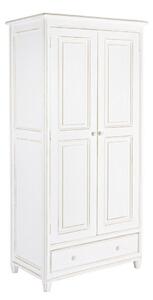 Mobile Armadio 90x55x190 cm 2 Ante 1 Cassetto Colette